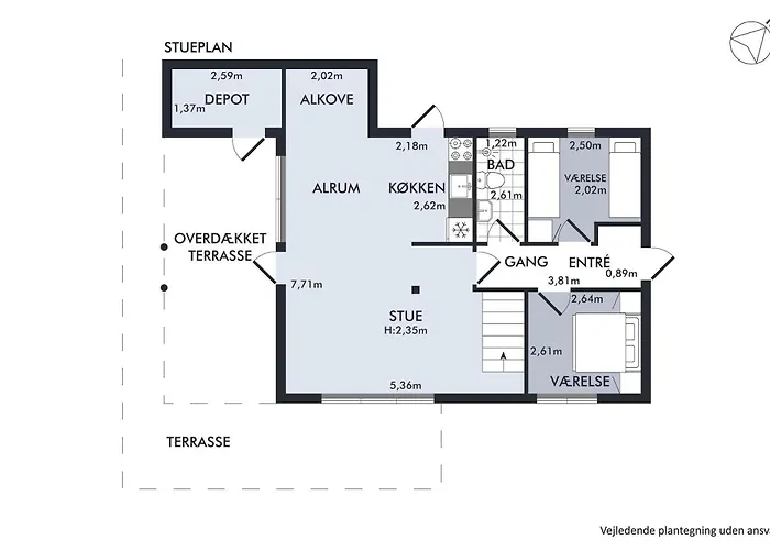 Nyaraló Authentic And Cosy On A Large Natural Plot Close To The Child-friendly Bonnerup And The Charming Fishing Harbour Glesborg
